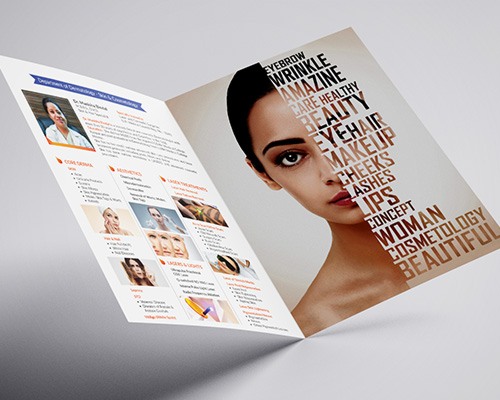 Skin Doctor Presentation Folder Design Agency