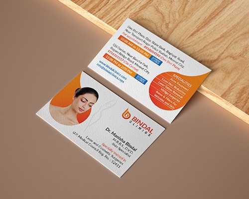 Dermatologist Doctor Business Cards Design Agency