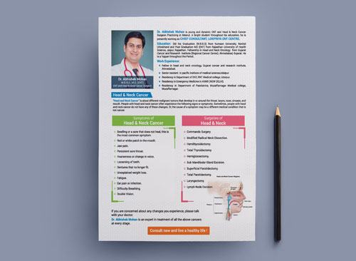 Doctor Intro Card Design Agency