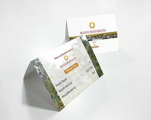 Resort Service Card Design Company